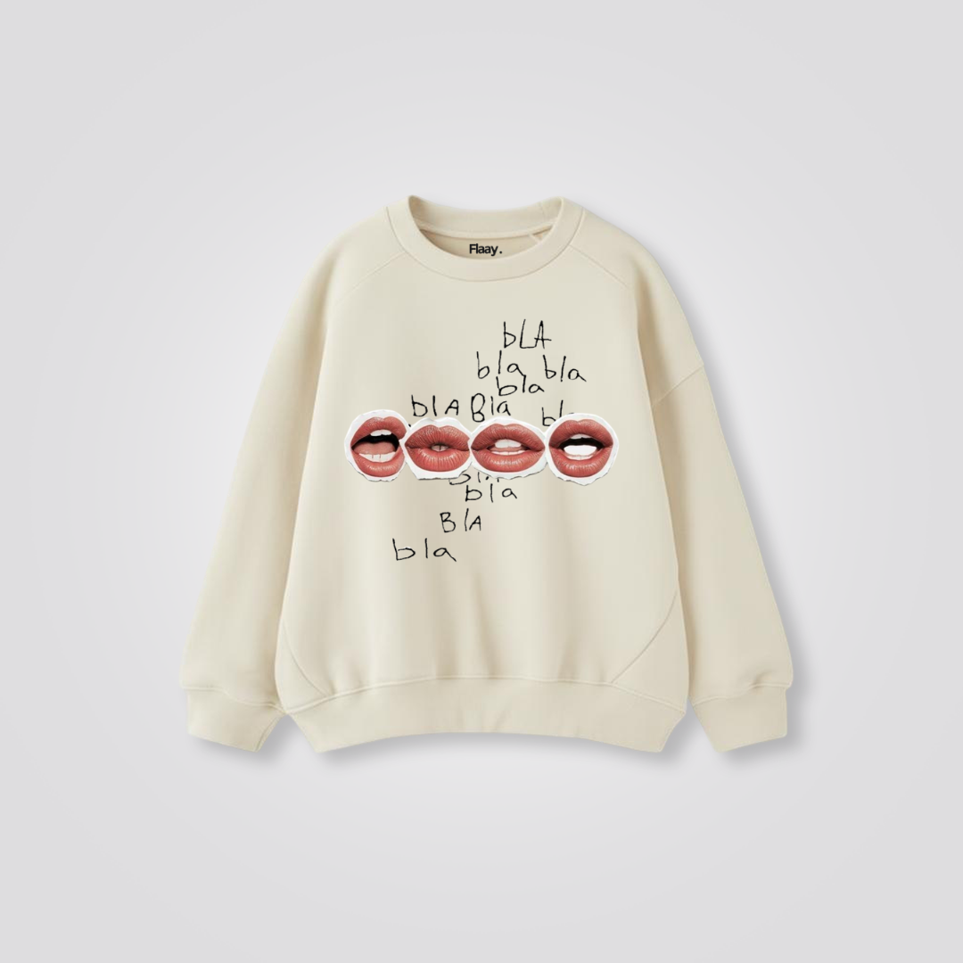 Bla Bla Sweatshirt (Unisex)