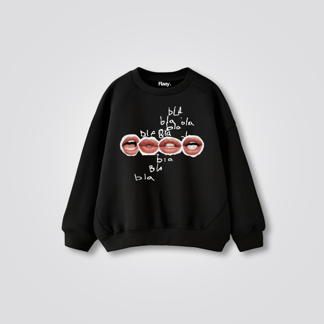 Bla Bla Sweatshirt (Unisex)