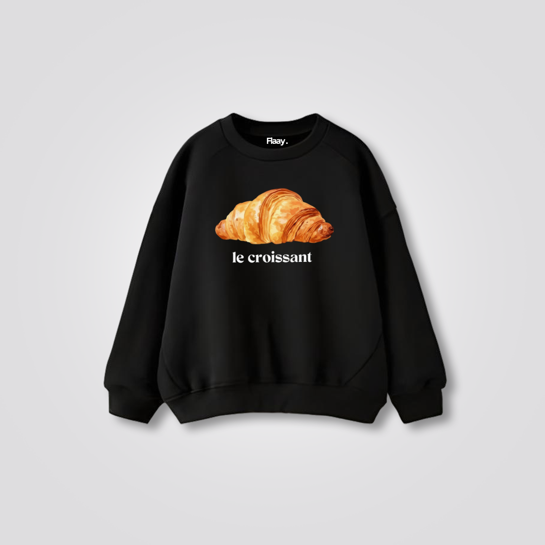 Le Croissant Sweatshirt (Unisex)