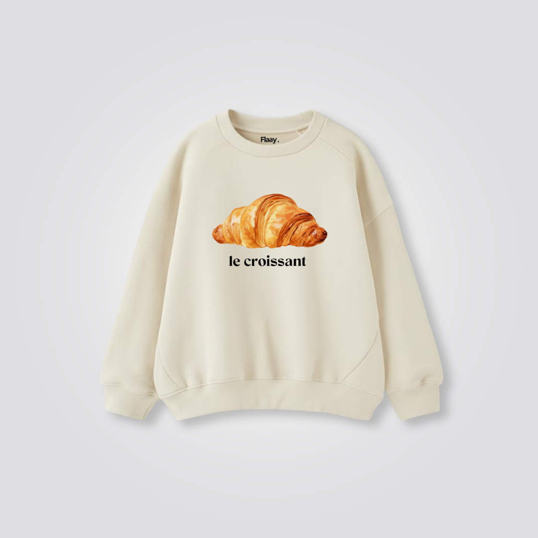 Le Croissant Sweatshirt (Unisex)