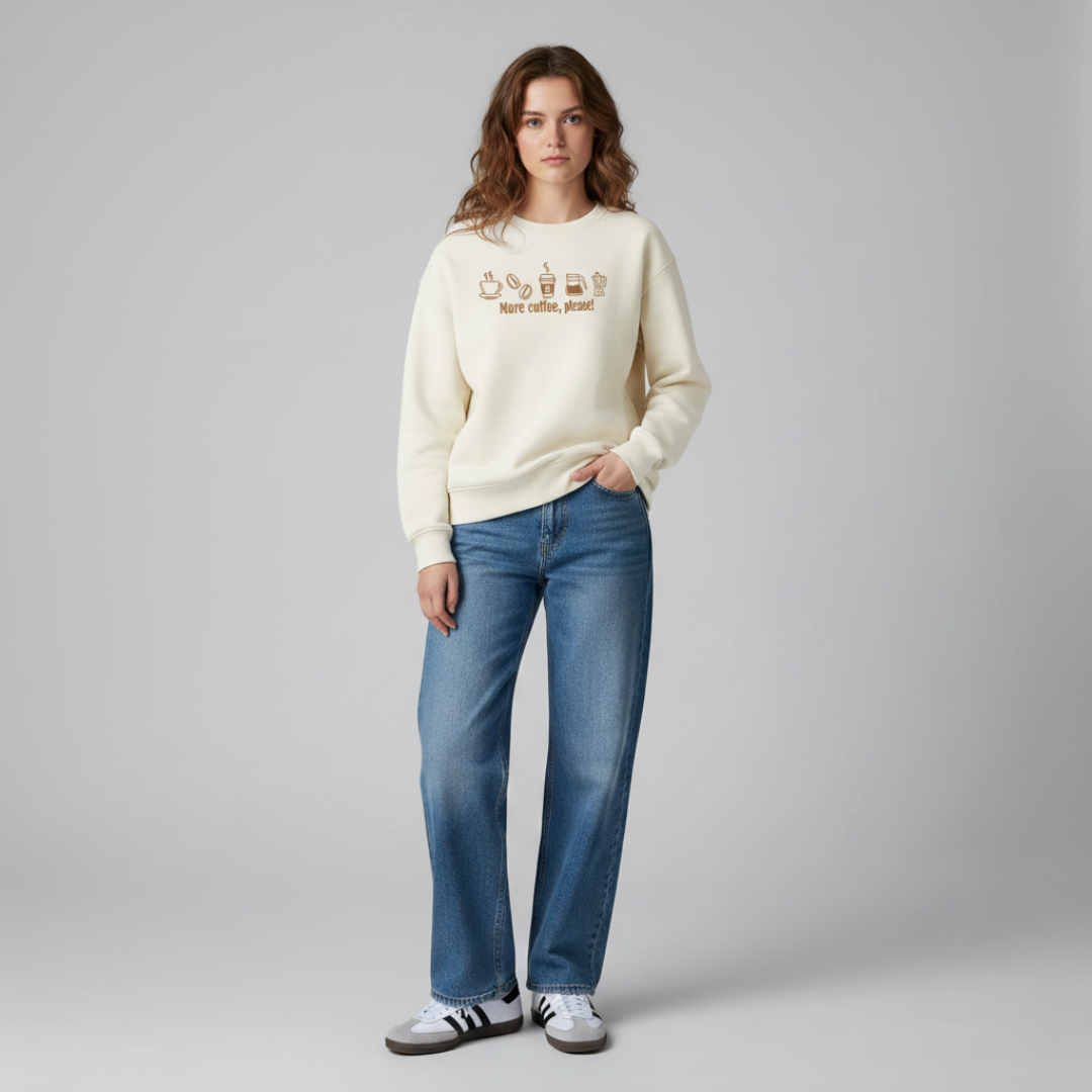 More coffee Sweatshirt (Unisex)