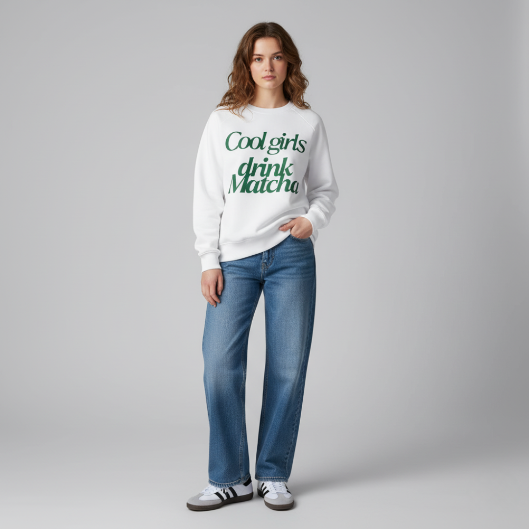 Drink Matcha Sweatshirt (Unisex)