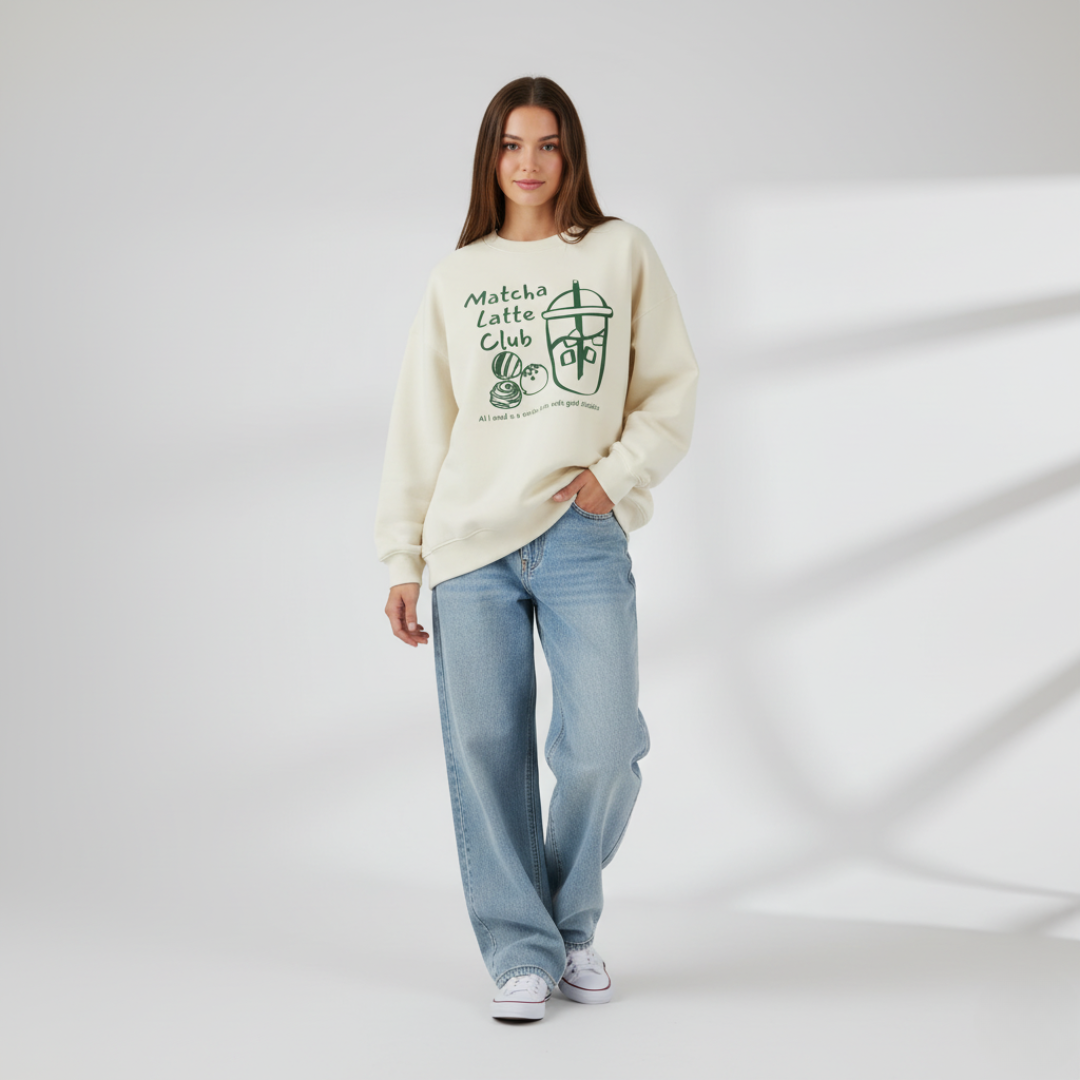 Matcha Latte Club Sweatshirt (Unisex)