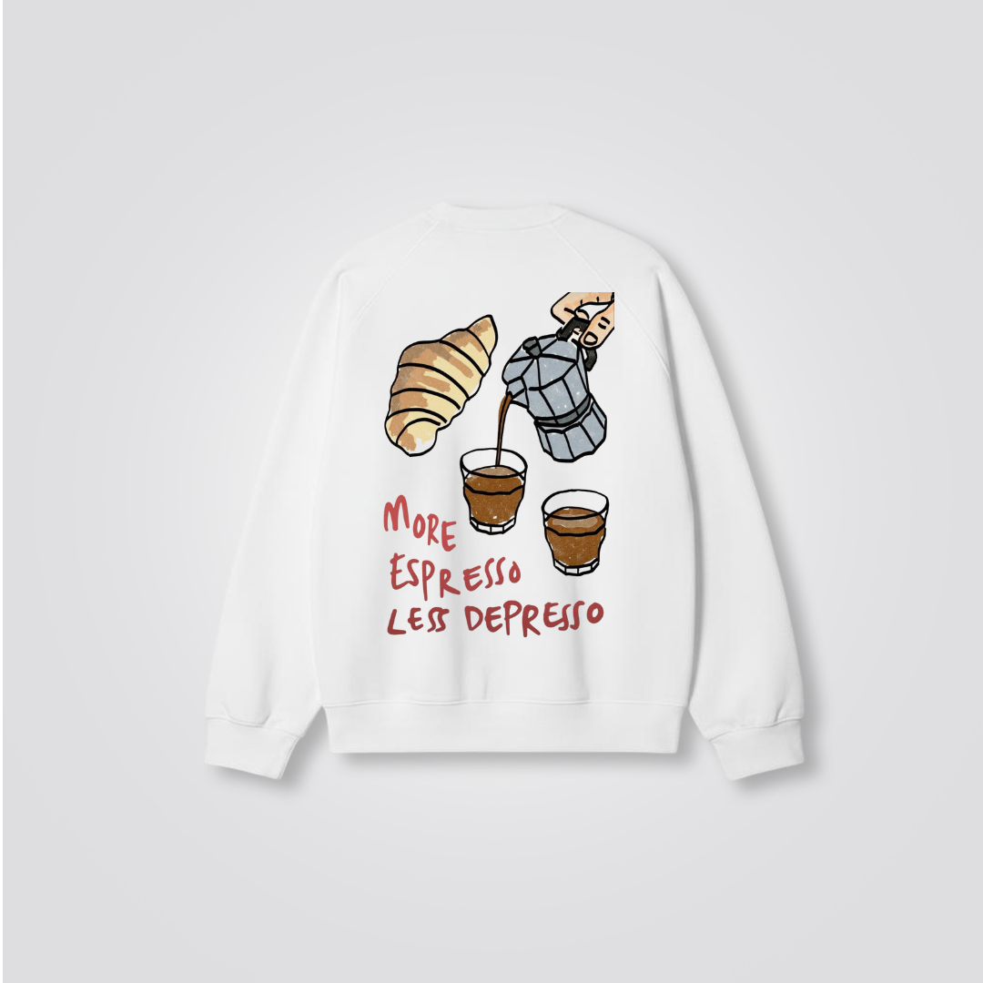 More Espresso Sweatshirt (Unisex)