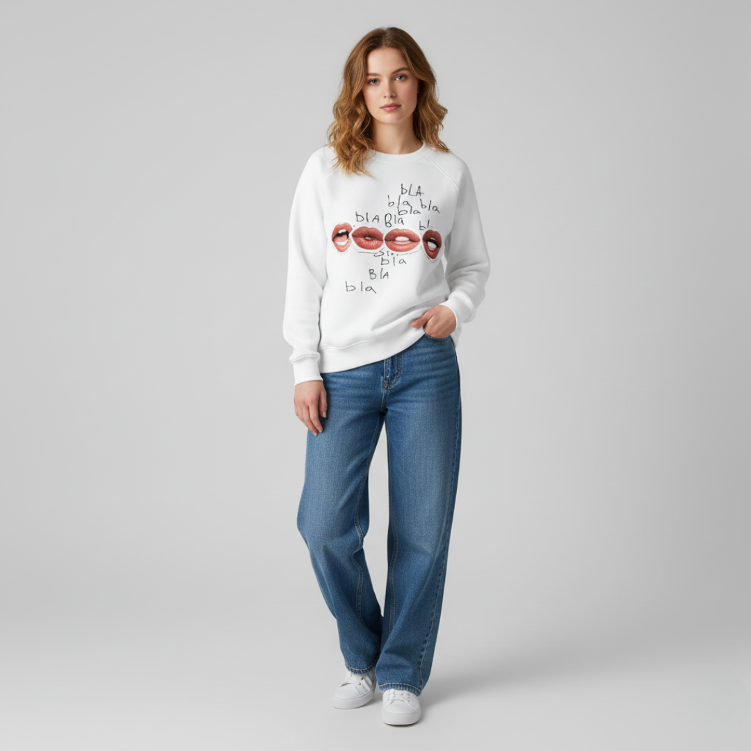 Bla Bla Sweatshirt (Unisex)