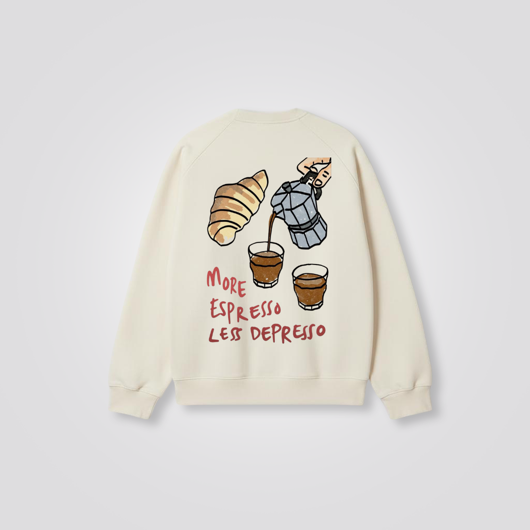 More Espresso Sweatshirt (Unisex)