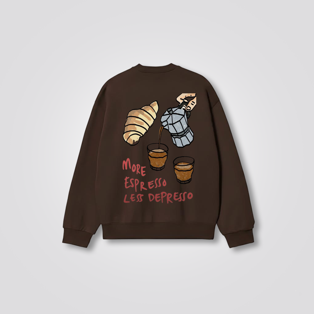 More Espresso Sweatshirt (Unisex)