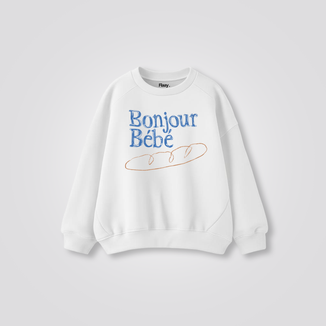Bonjour Sweatshirt (Unisex)