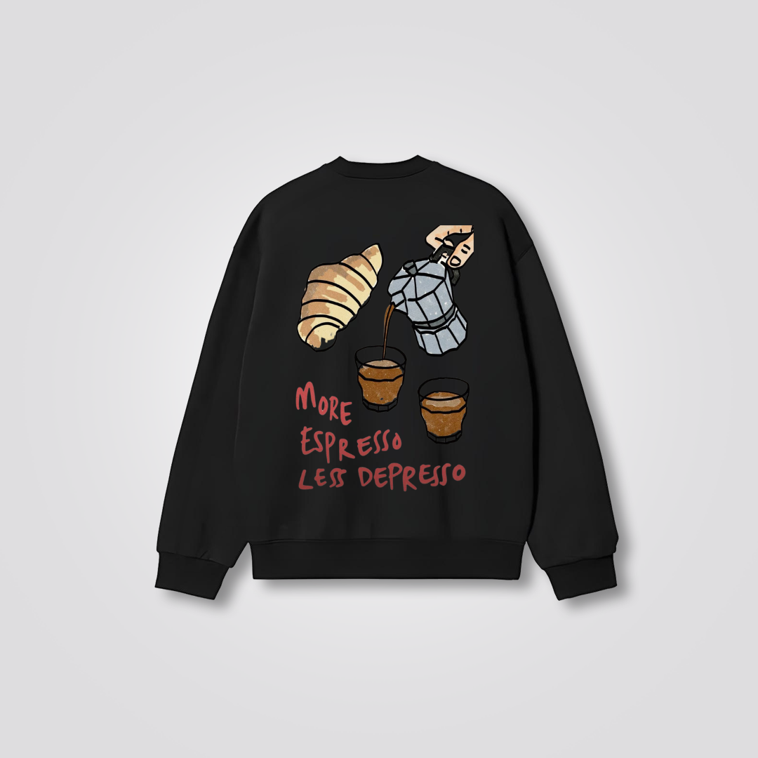 More Espresso Sweatshirt (Unisex)