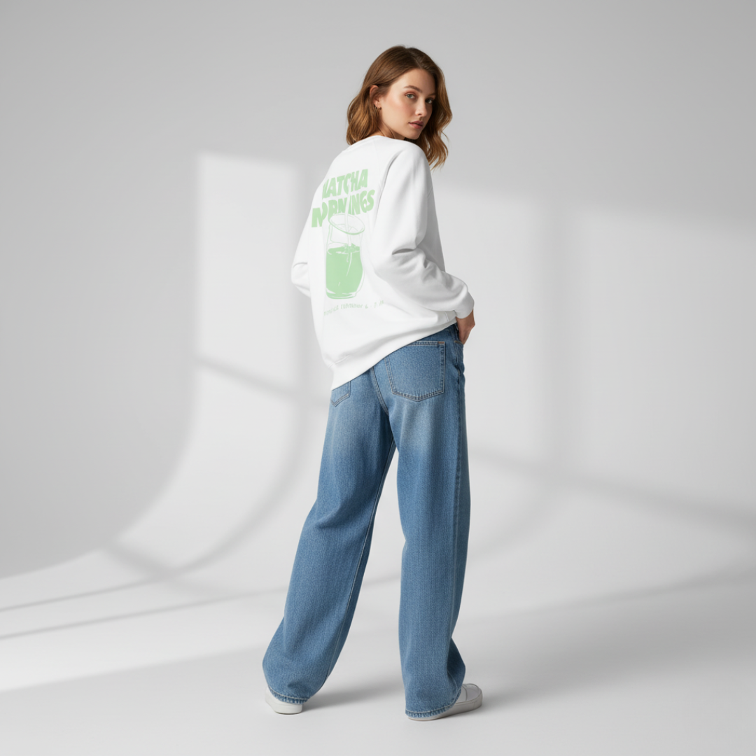 Matcha Morning Sweatshirt (Unisex)