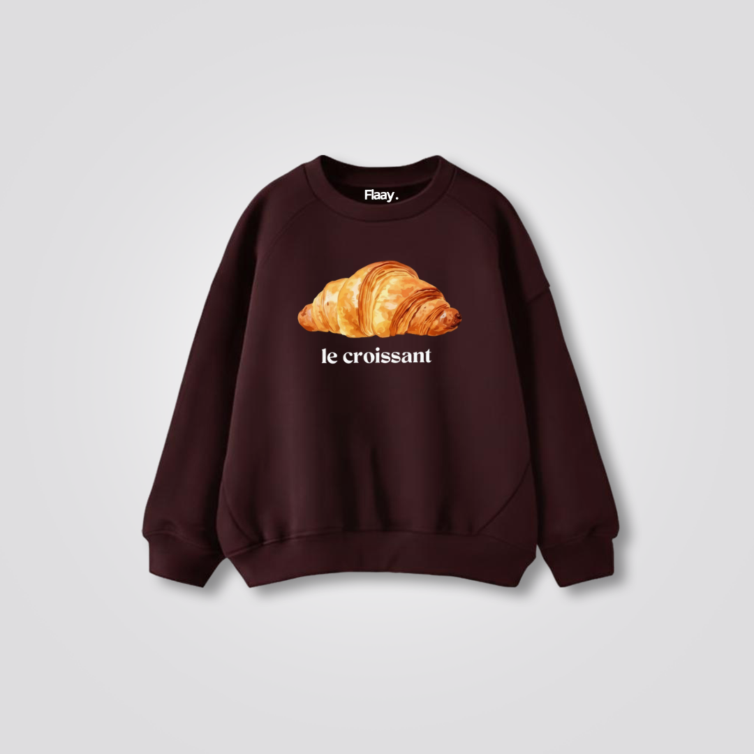 Le Croissant Sweatshirt (Unisex)