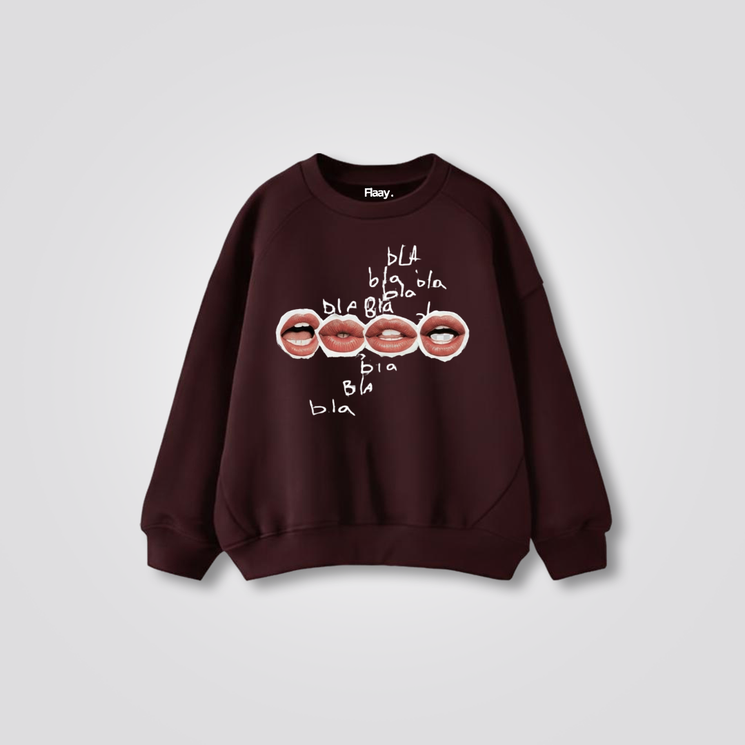 Bla Bla Sweatshirt (Unisex)