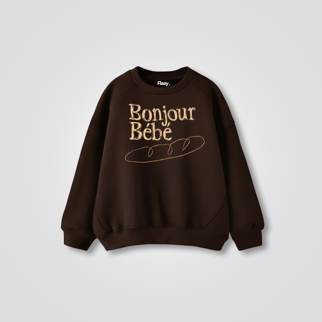 Bonjour Sweatshirt (Unisex)
