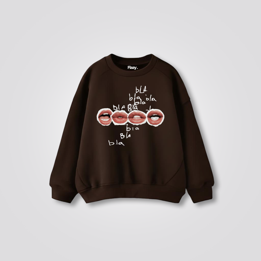 Bla Bla Sweatshirt (Unisex)