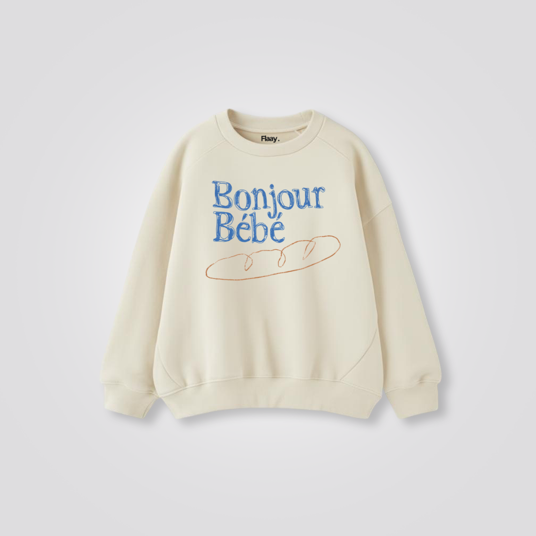 Bonjour Sweatshirt (Unisex)
