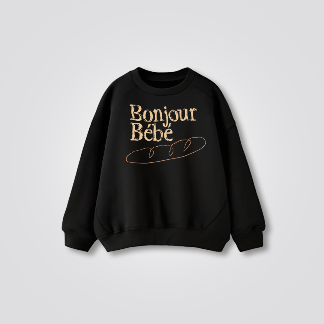 Bonjour Sweatshirt (Unisex)
