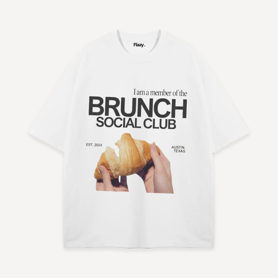 Brunch Social Oversized T-Shirt (Unisex)