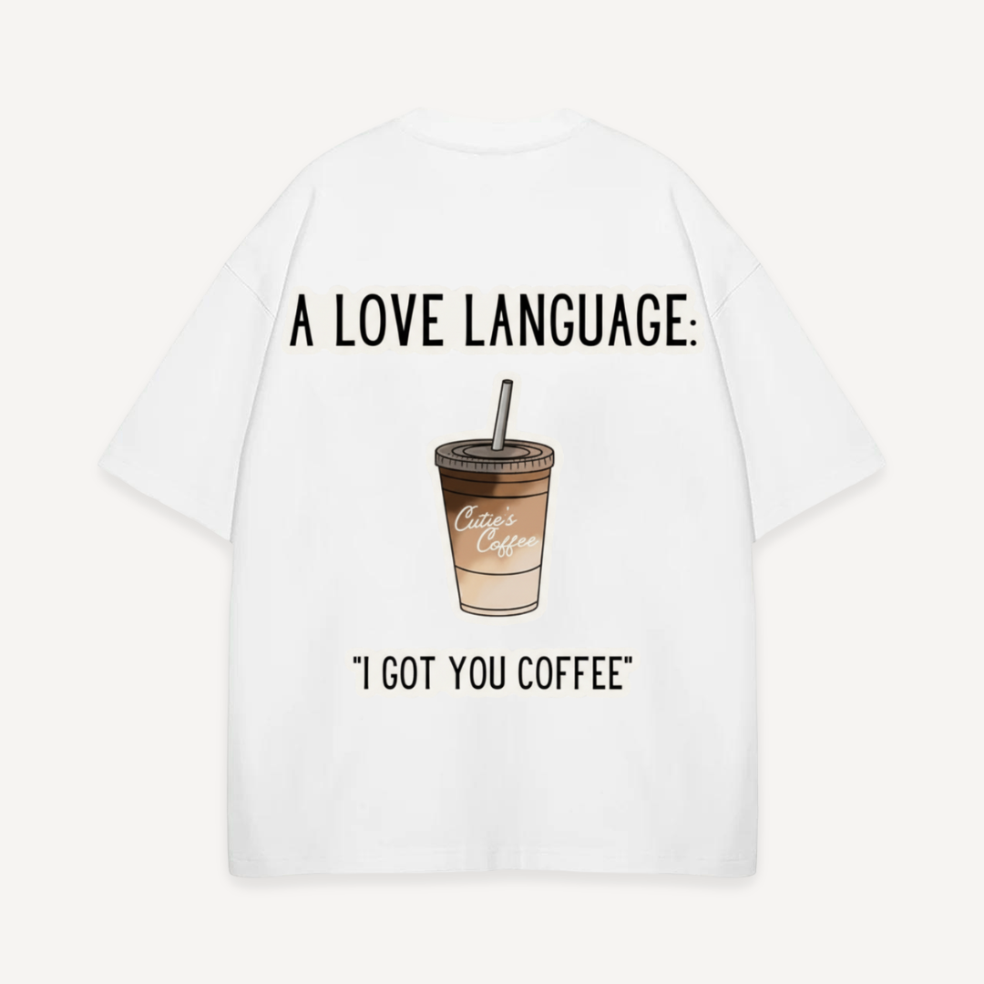 Love Language Oversized T-Shirt (Unisex)