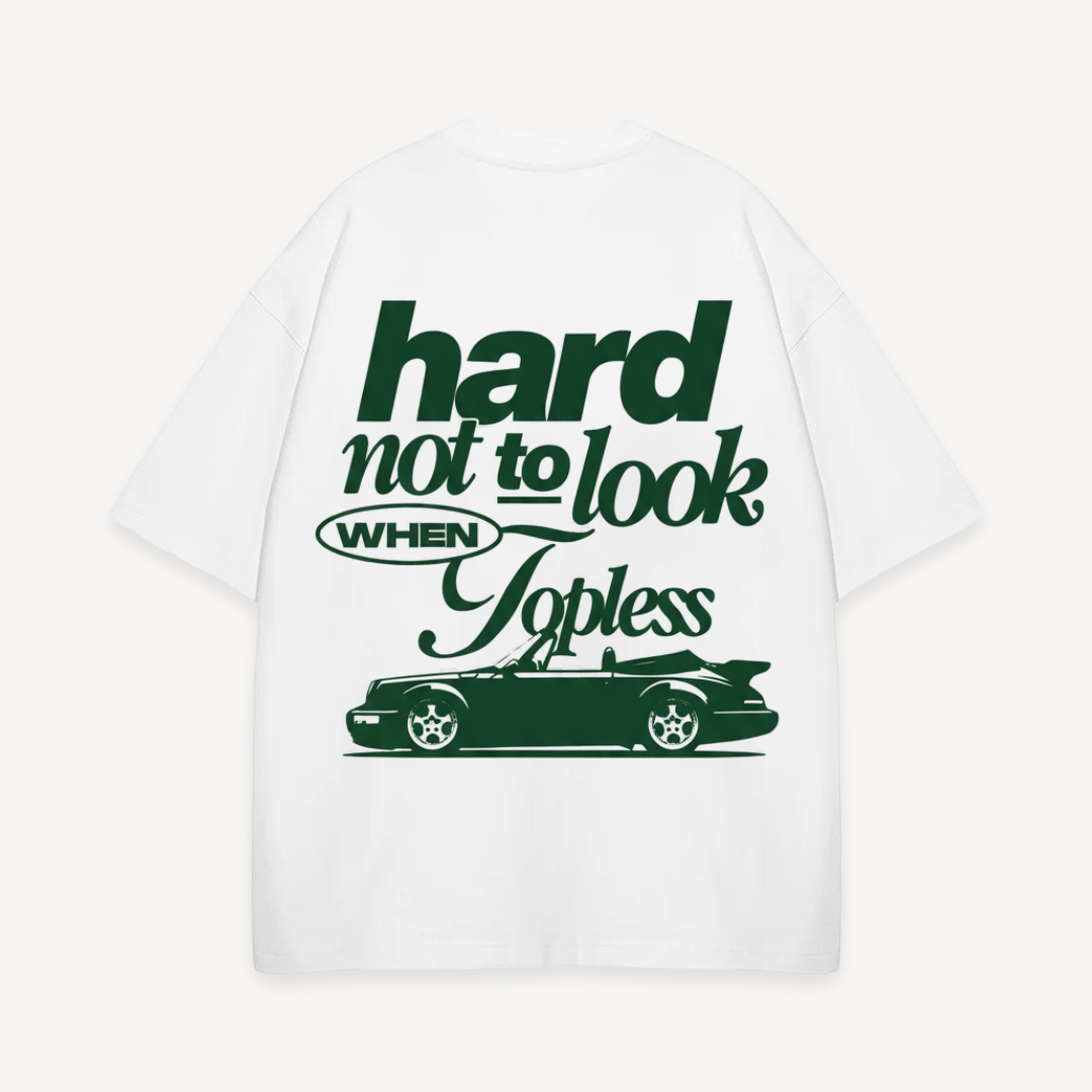 Hard Look Oversized T-Shirt (Unisex)