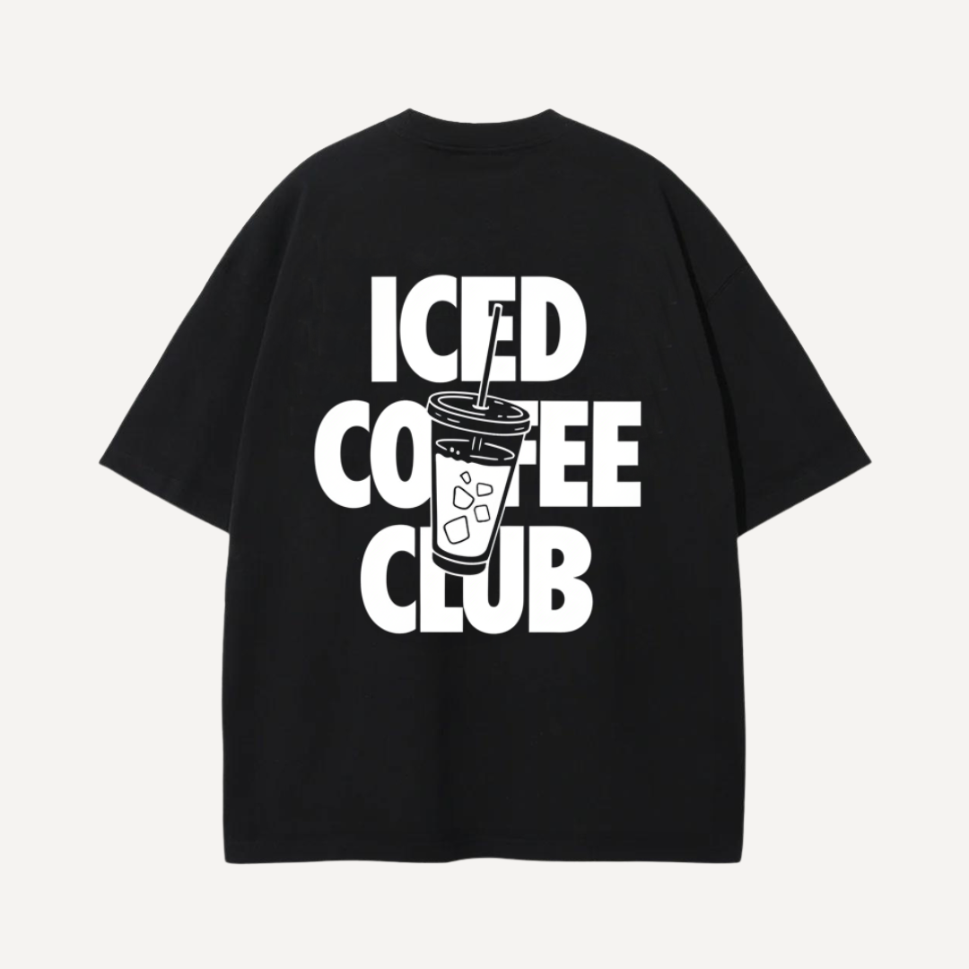 Iced Coffee Oversized T-Shirt (Unisex)