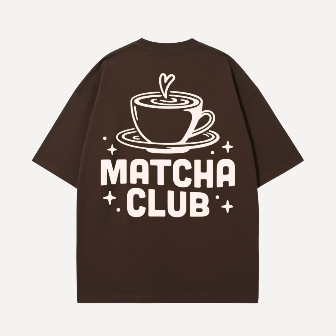 Matcha Club Oversized T-Shirt (Unisex)