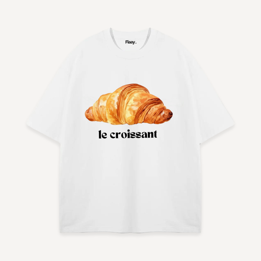 Le Croissant Oversized T-Shirt (Unisex)