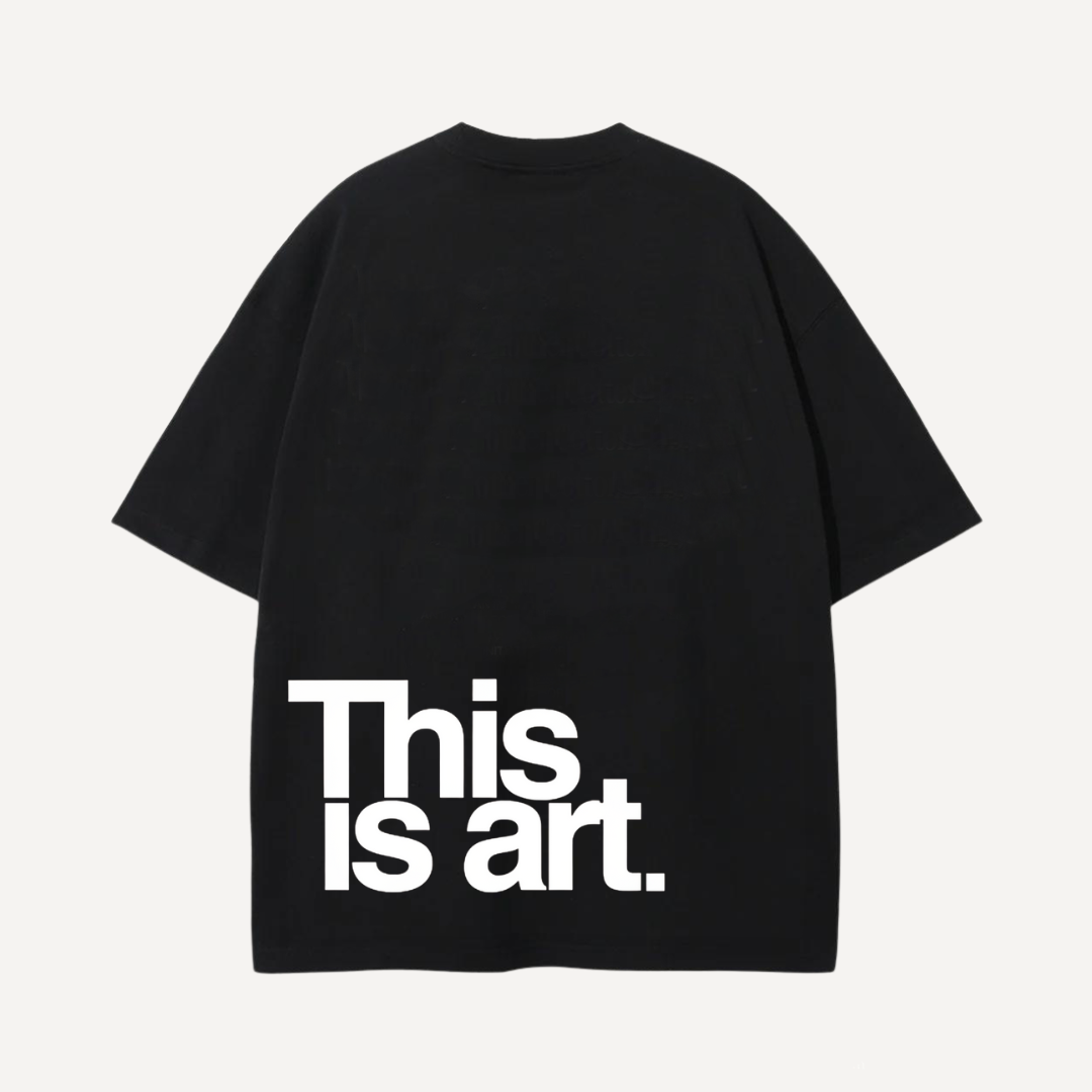 This Is Art Oversized T-Shirt (Unisex)