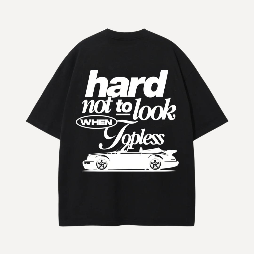 Hard Look Oversized T-Shirt (Unisex)