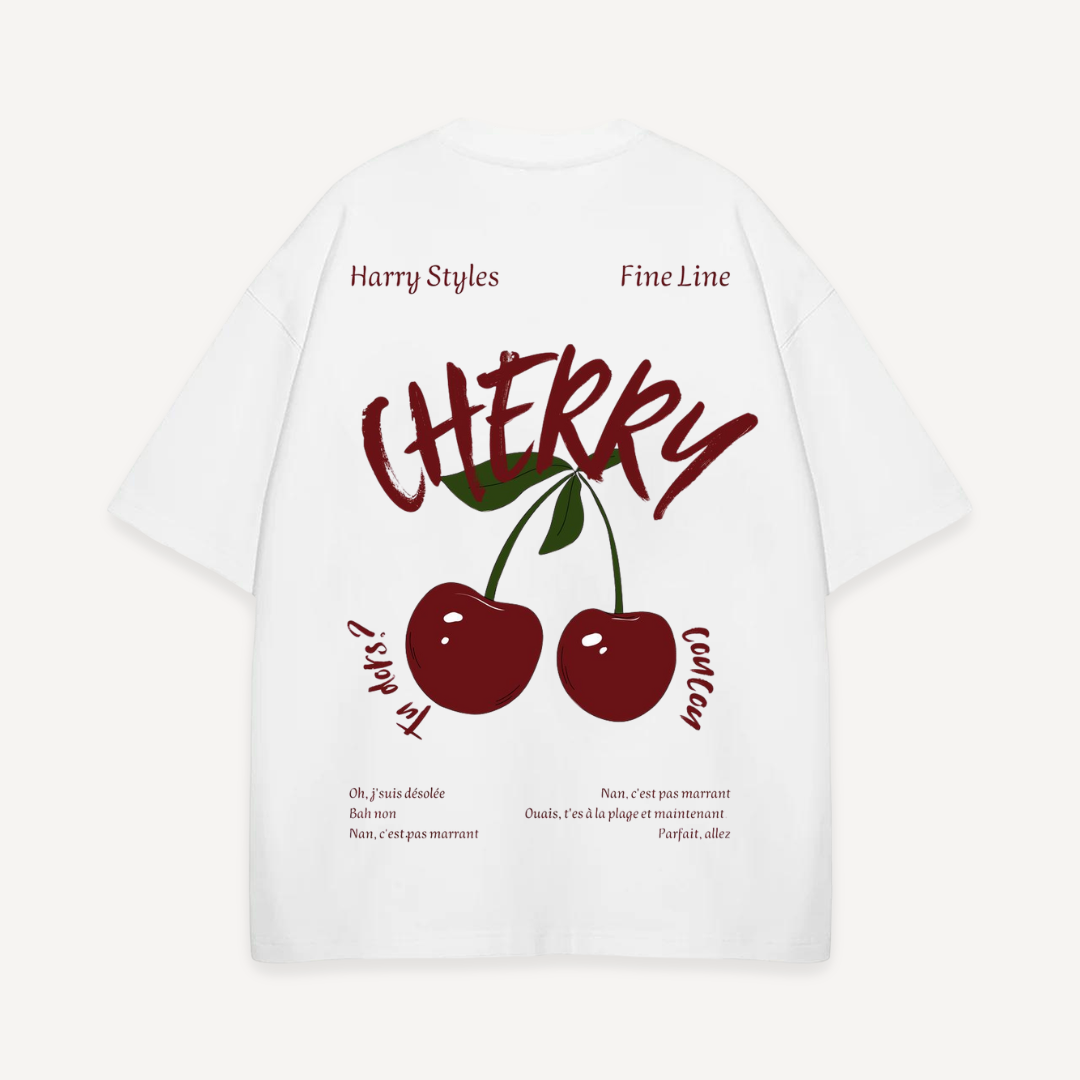 Cherry Oversized T-Shirt (Unisex)