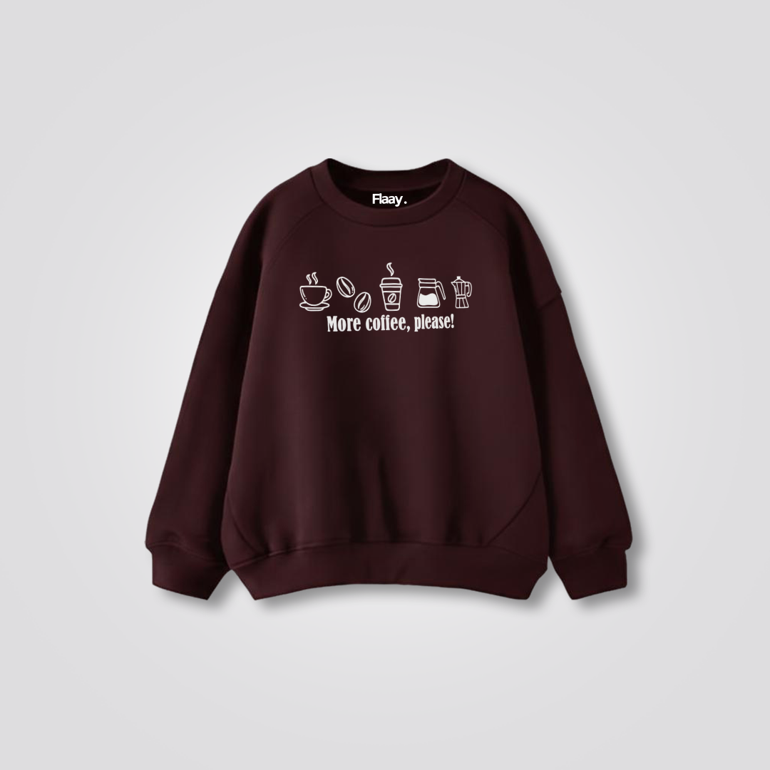 More coffee Sweatshirt (Unisex)