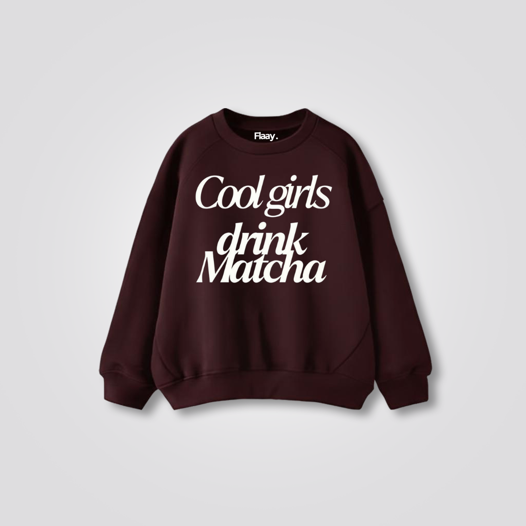 Drink Matcha Sweatshirt (Unisex)