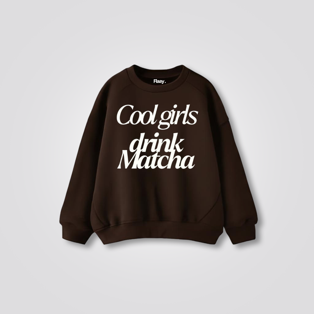 Drink Matcha Sweatshirt (Unisex)